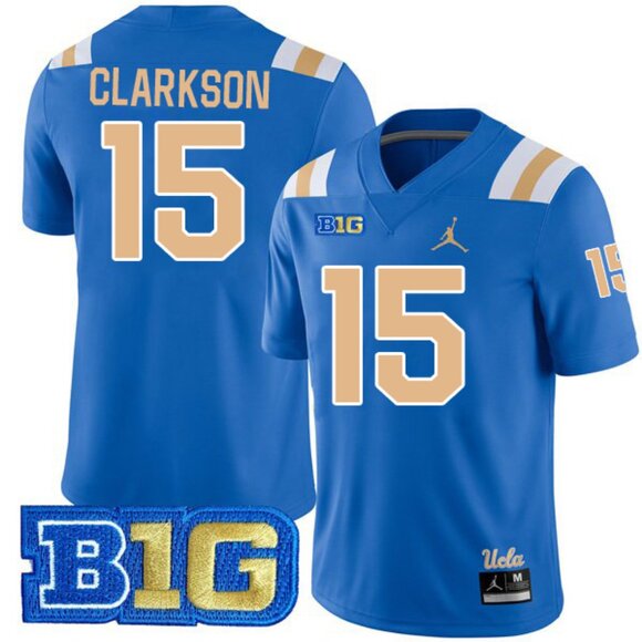 Mens Youths Kids Pierce Clarkson Blue Stitched Jersey - Picture 1 of 1